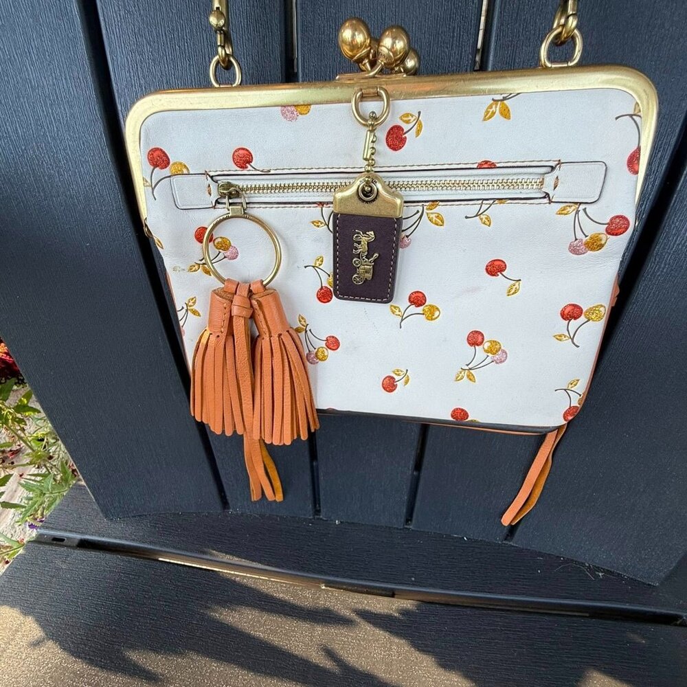 Coach Limited Edition 1941 Cherry Kisslock Limited Edition Number 14 of 25